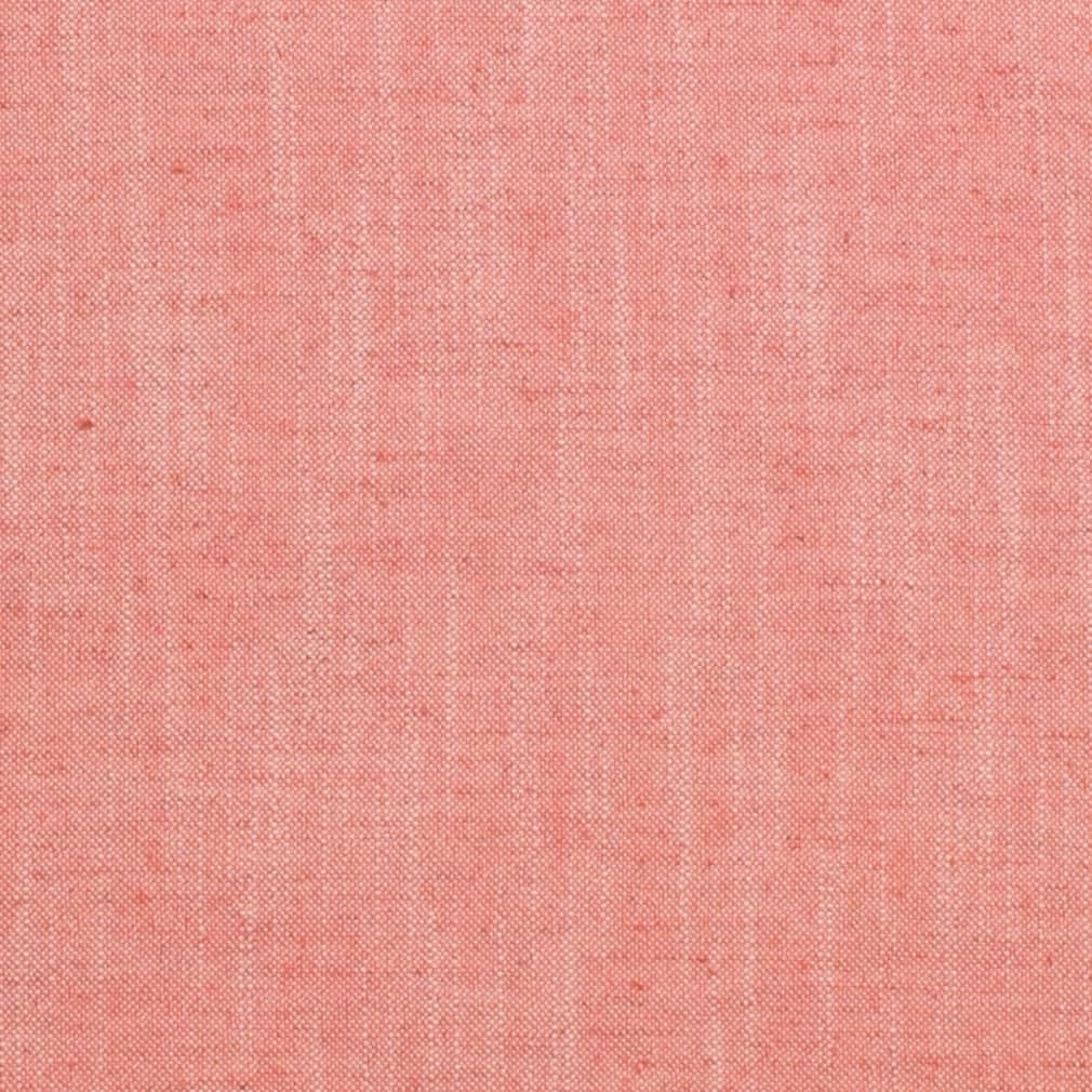 Pink OEKA-TEX Standard 100 Certified Plain Linen Blend Upholstery Fabric by The Yard - SKU: Ross Bubblegum
