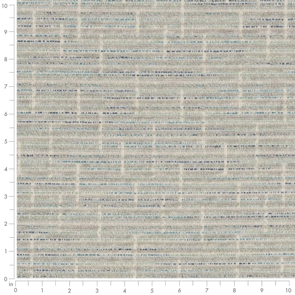Aqua Stain Resistant Performance Pet Friendly Texturedd Upholstery Fabric by The Yard - SKU: Danielle Chambray