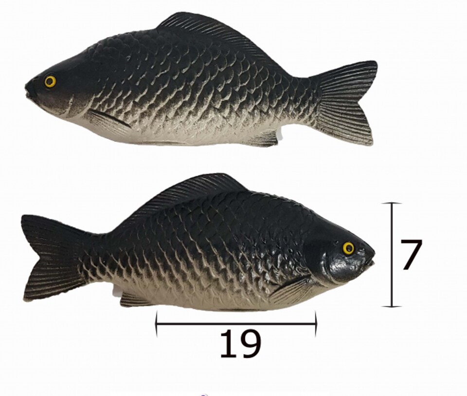 Pair of Plastic Fisch – Durable Classroom & Craft Toy Set (2 Pack)