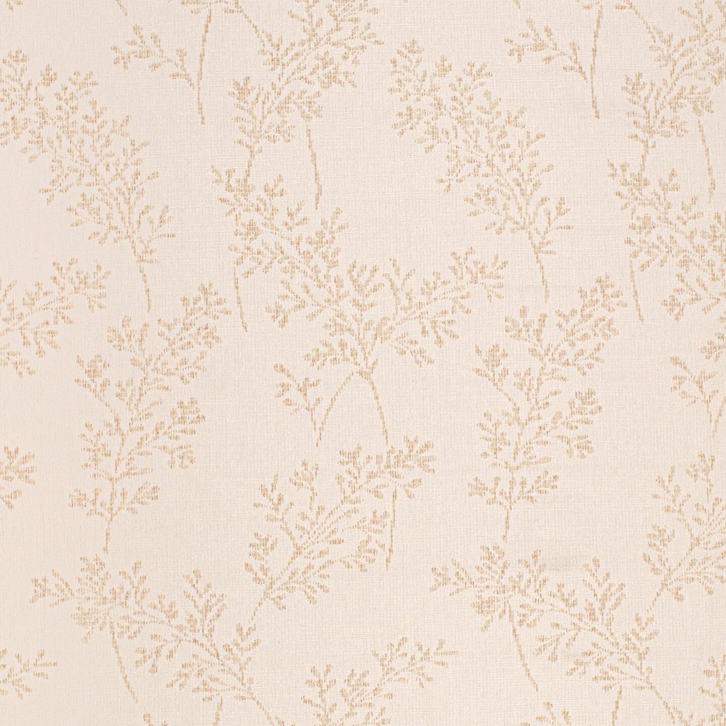 Beige Taupe Performance Grade Cotton Blend Woven Pattern Upholstery Fabric by The Yard - SKU: Cornelius Wheat
