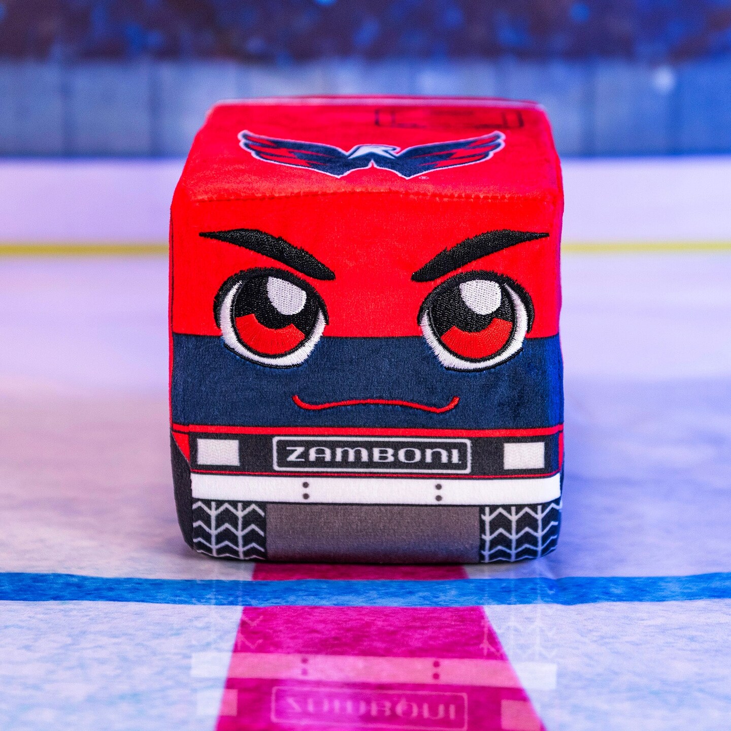 Bleacher Creatures Washington Capitals Zamboni 7" Kuricha Sitting Plush