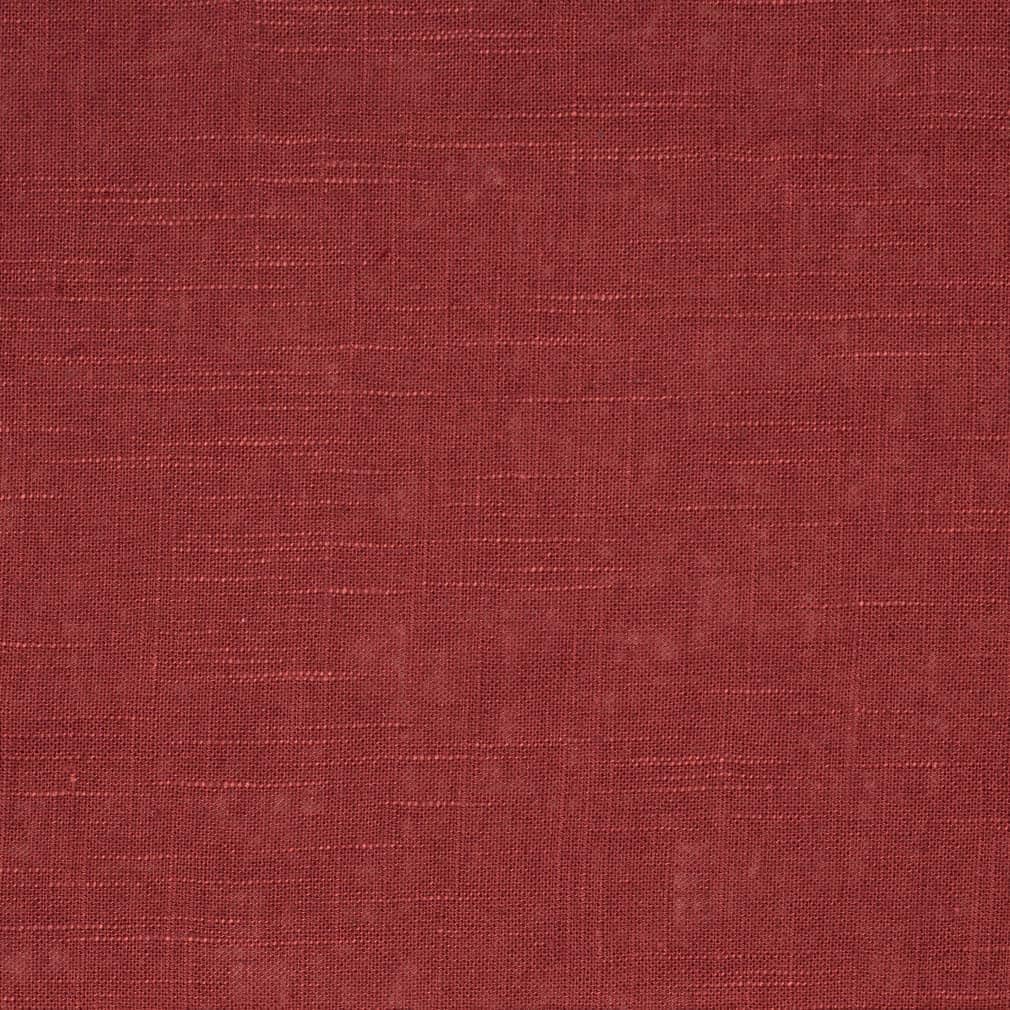 Red Linen Look Textured Upholstery Fabric by The Yard - SKU: April Red