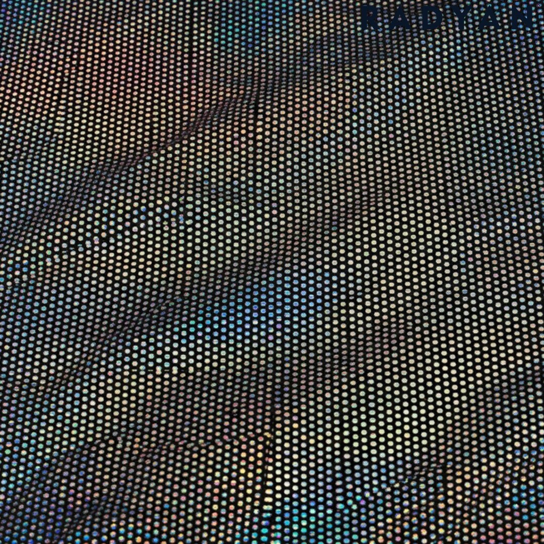 1 Yard Stretch Velvet Pin Dot Foil Fabric for Dancewear Cosplay Costumes Leggings 56 Inches Width