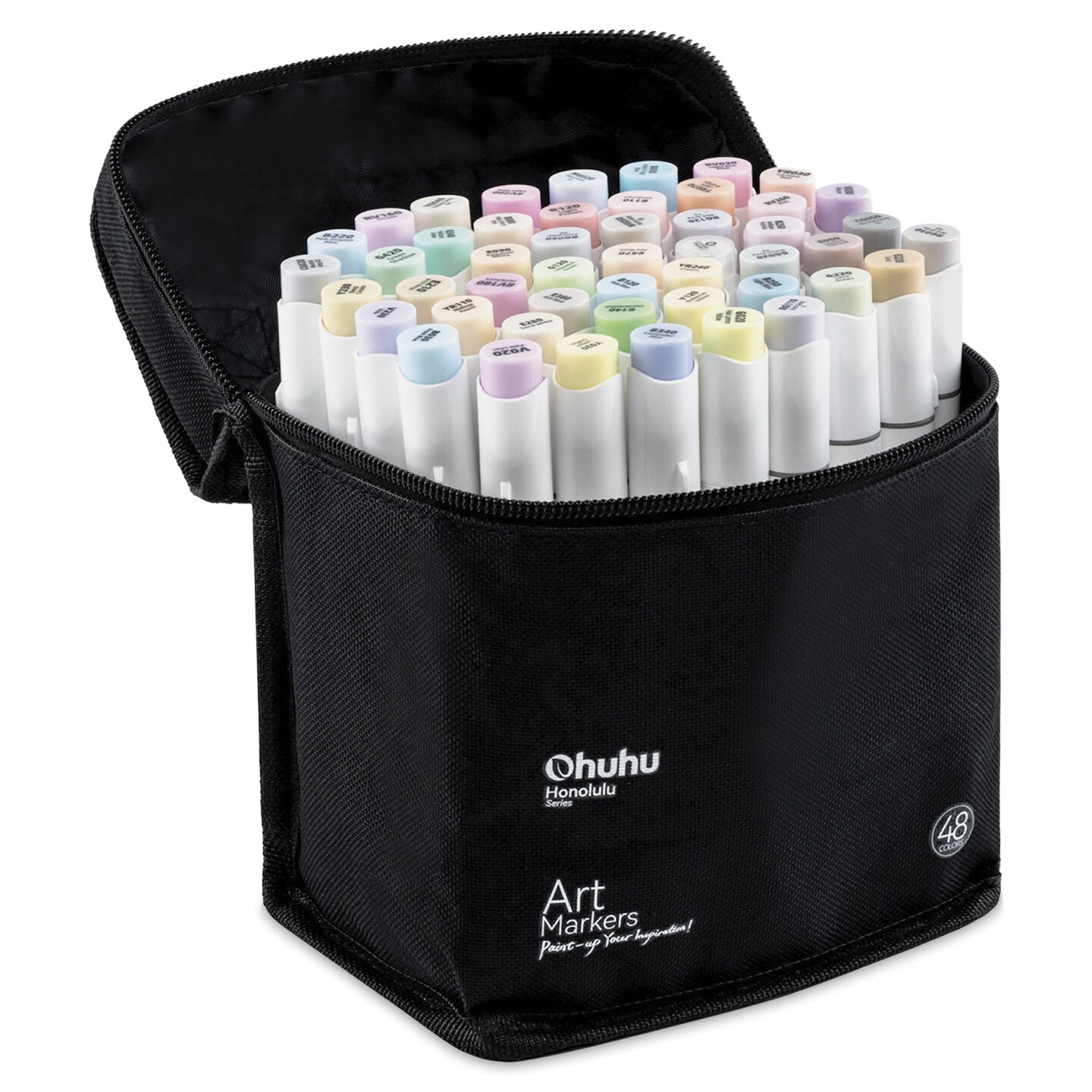 Ohuhu Honolulu B Dual Tip Marker Sets - Set of 48, Sweetness