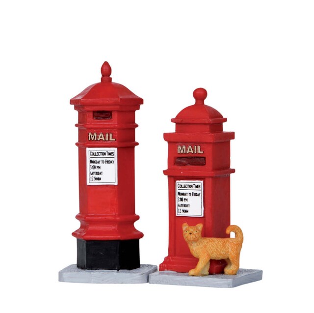 Lemax Victorian Mailboxes Set/2