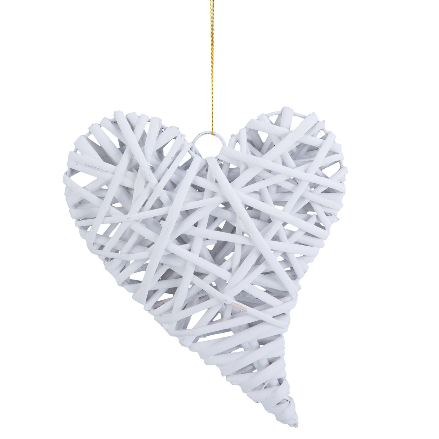 Large Wicker Heart Ornament