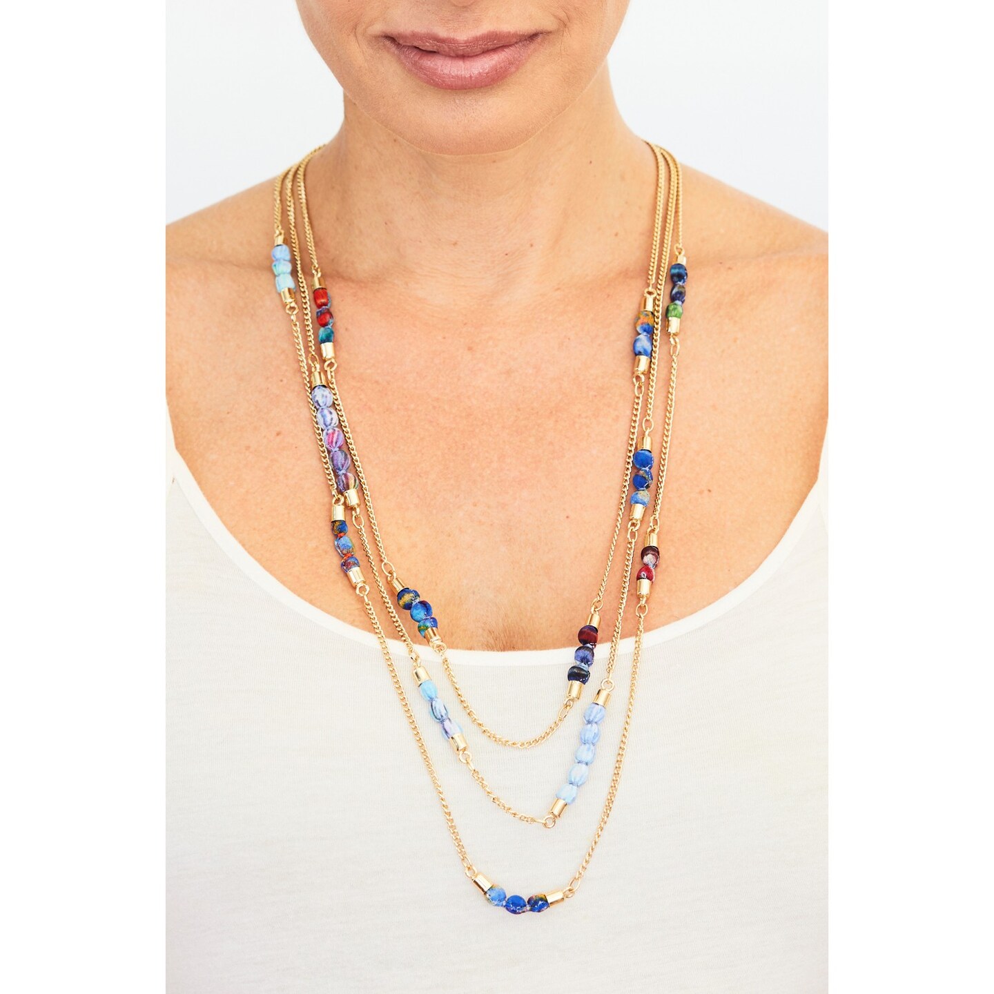 Aninda 3 Strand Necklace