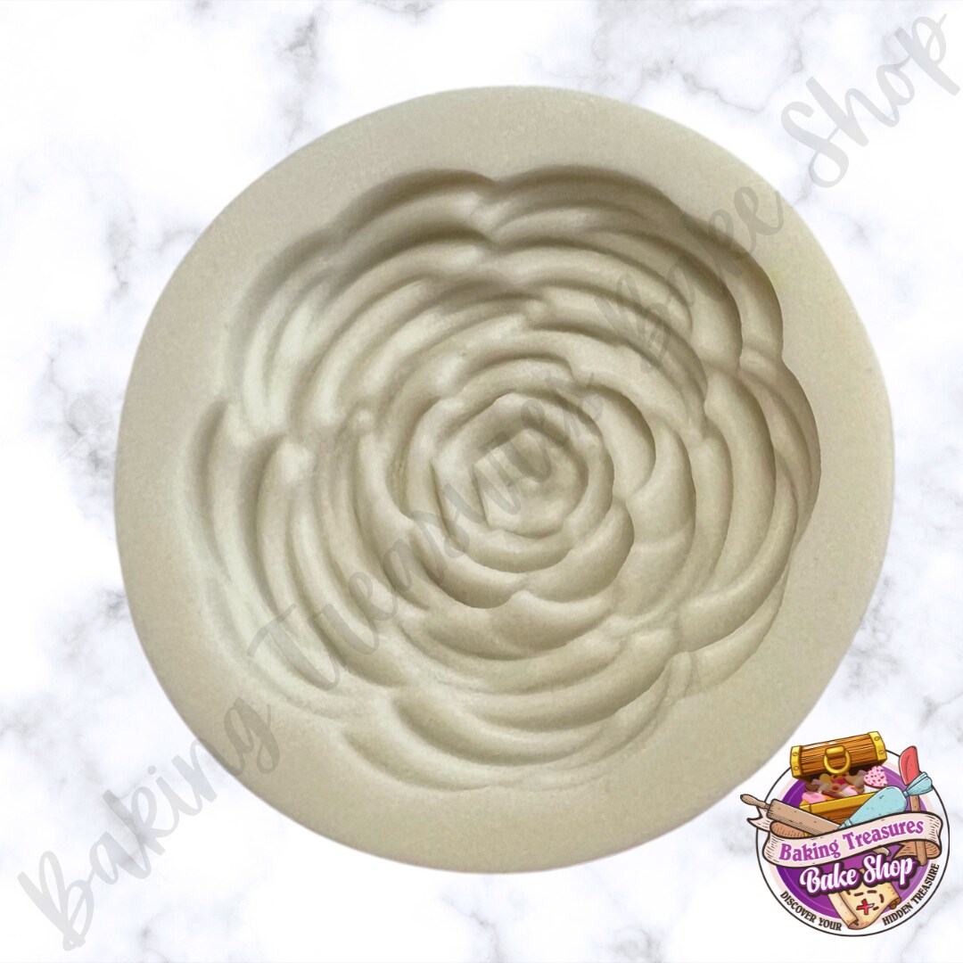 Large Size Rose Silicone Mold