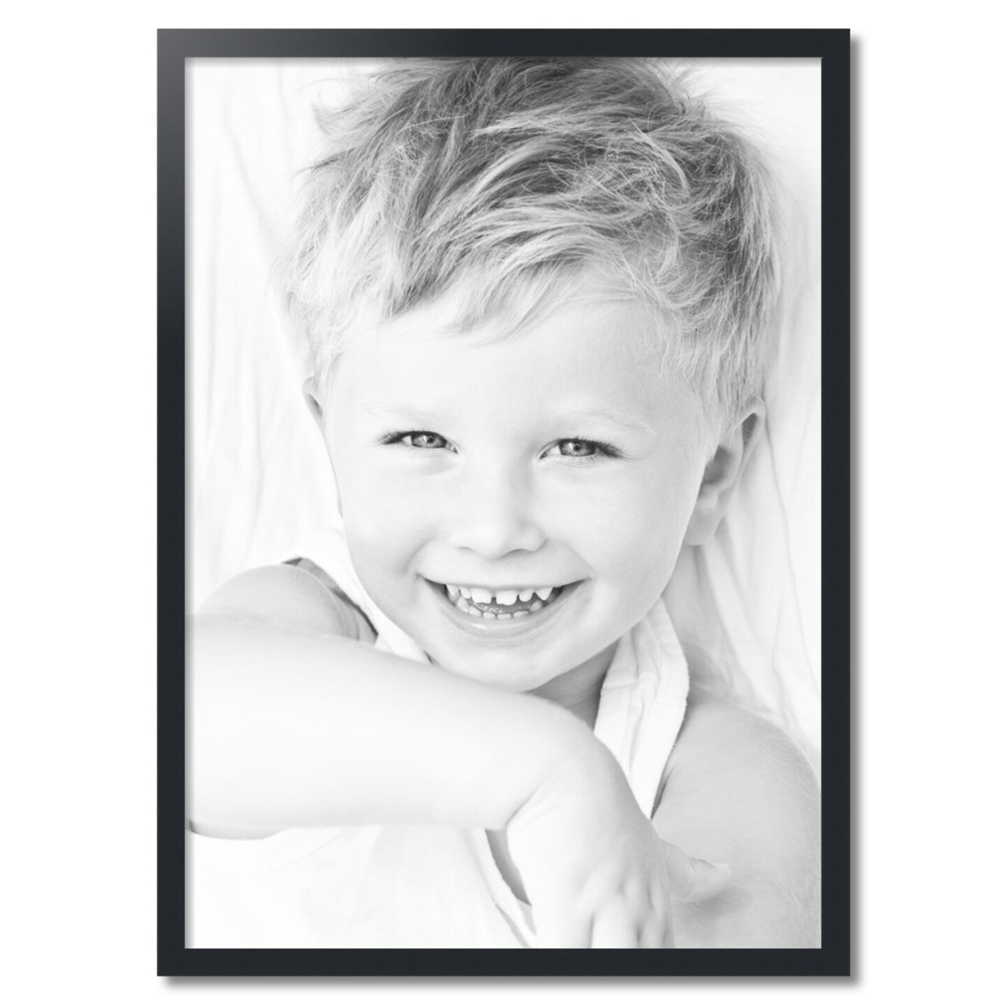 ArtToFrames 28x39 Inch  Picture Frame, This 1.25 Inch Custom MDF Poster Frame is Available in Multiple Colors, Great for Your Art or Photos - Comes with Economy Acrylic and  Corrugated Backing (A96ANW)