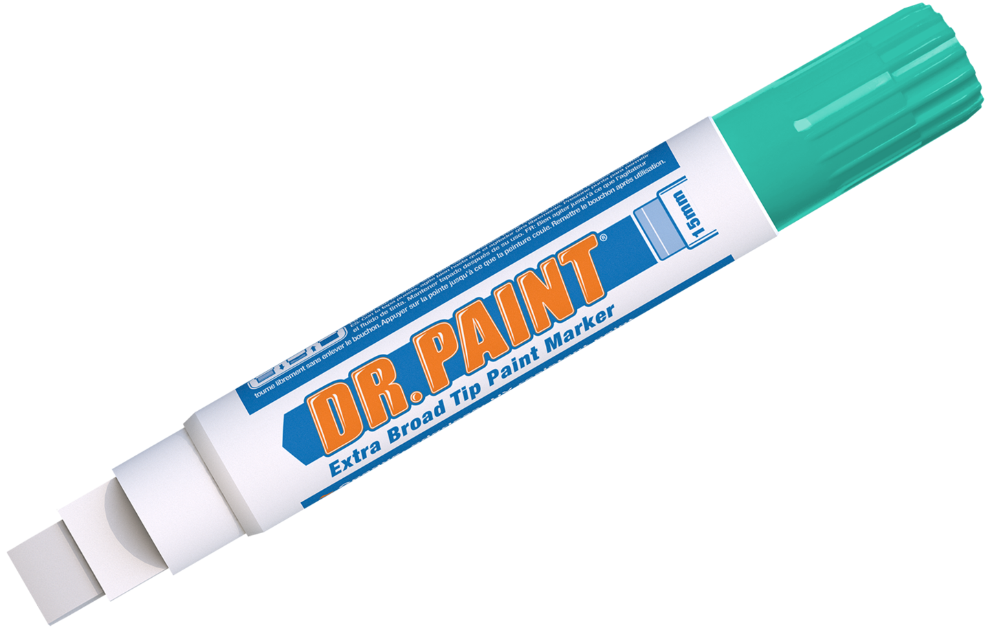 U-Mark DR. PAINT&#xAE; Extra Broad Tip Paint Marker - Teal