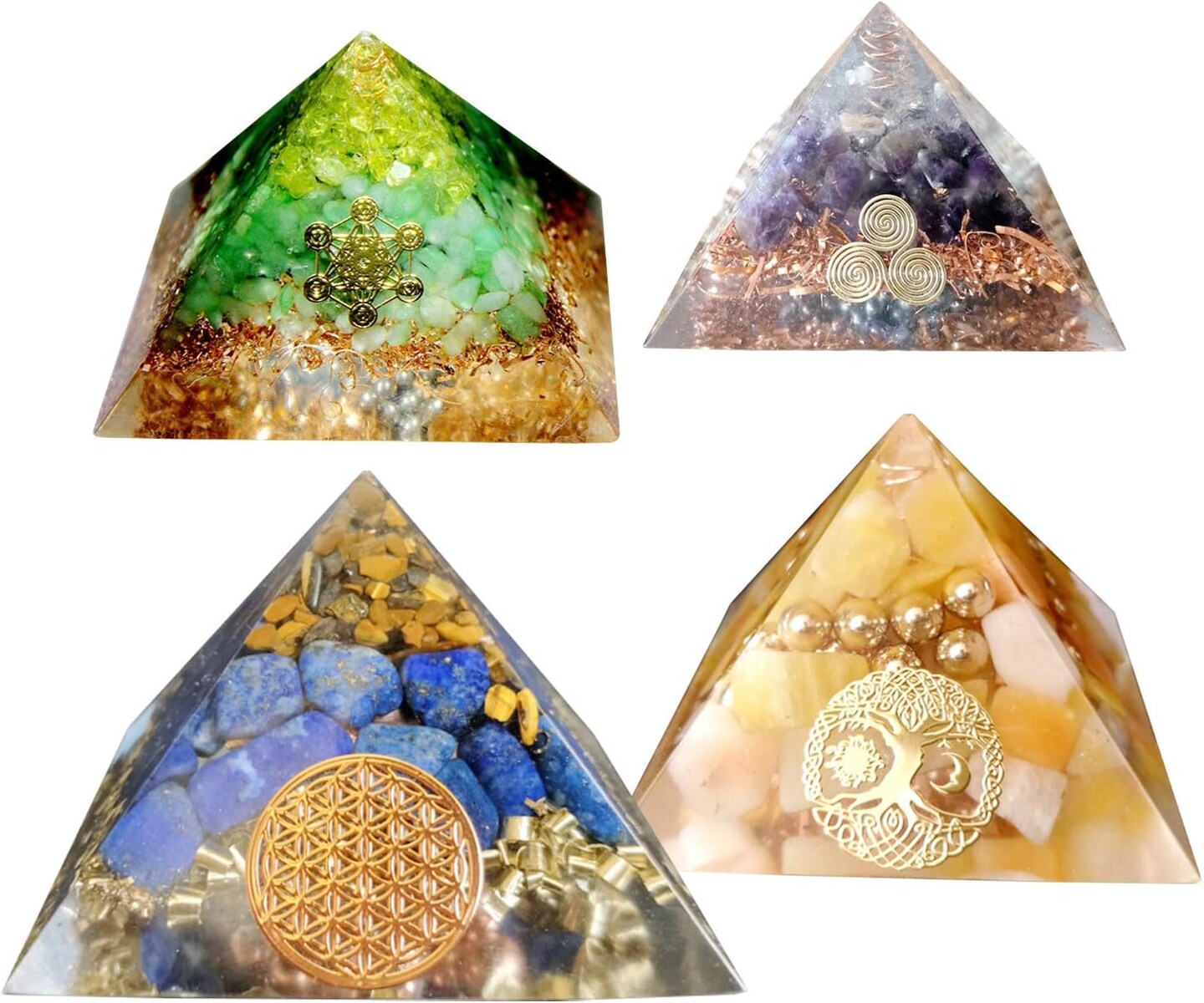 LET'S RESIN Pyramid Molds for Resin,Large Silicone Pyramid Molds,Silicone Resin Molds for DIY Pyramid, Jewelry,Great for Paperweight, Home Decoration(Height:15cm/5.9inch)