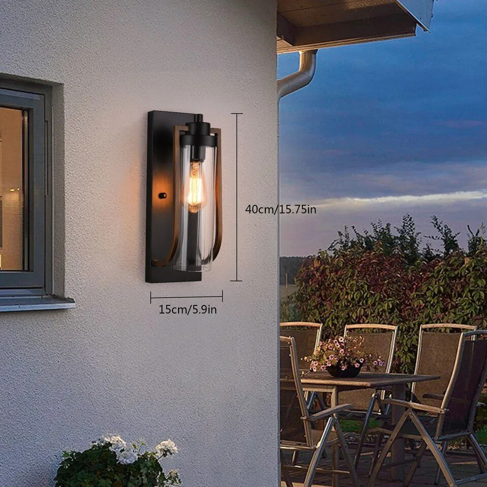 Retro Wall Lamp Retro Industrial Farmhouse Rustic Wall Sconce Iron Loft Light