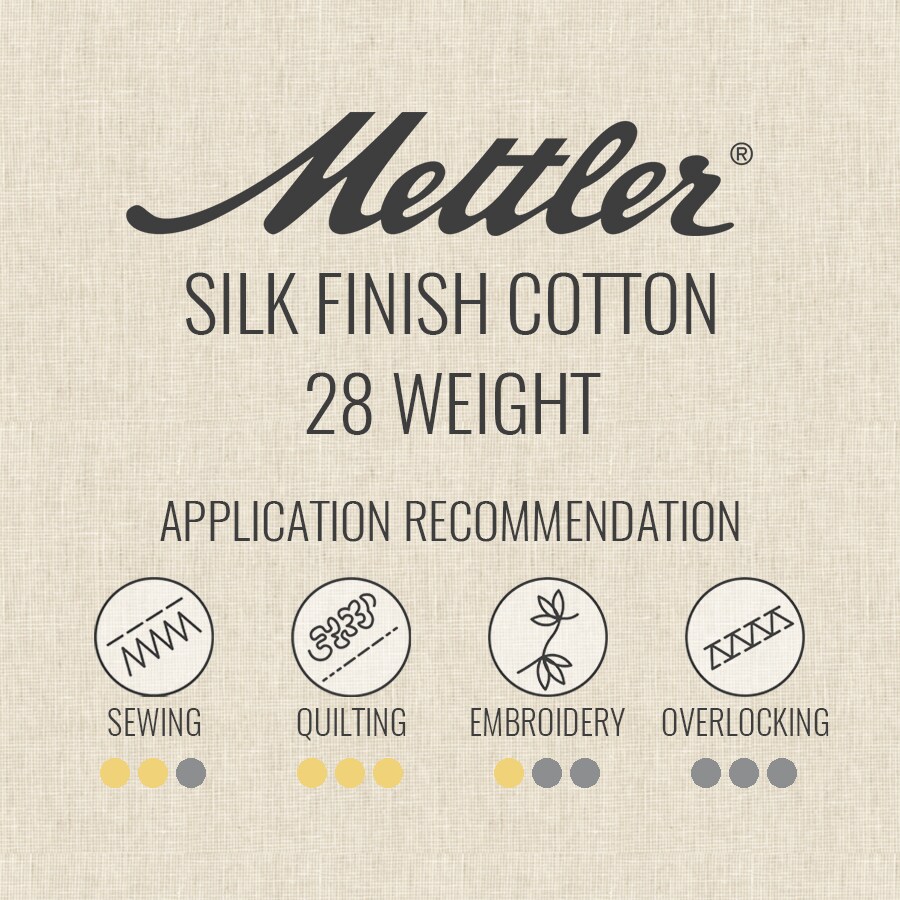 Common Hop (9128-0840) | Silk-Finish Cotton 28wt (80M / 87Y) | Mettler Thread