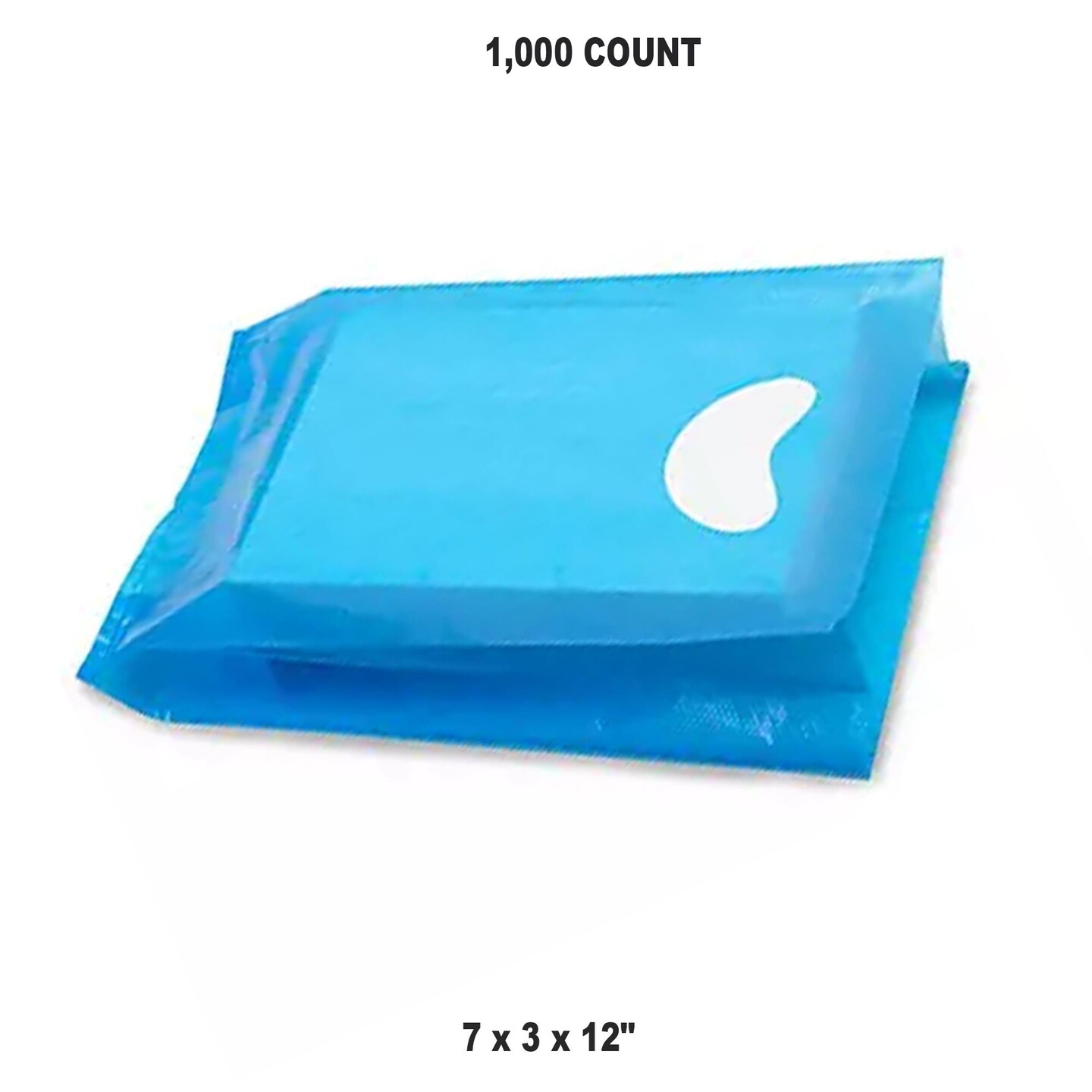 Merchandise Bags 7&#x22; x 3&#x22; x 12&#x22; for Blue