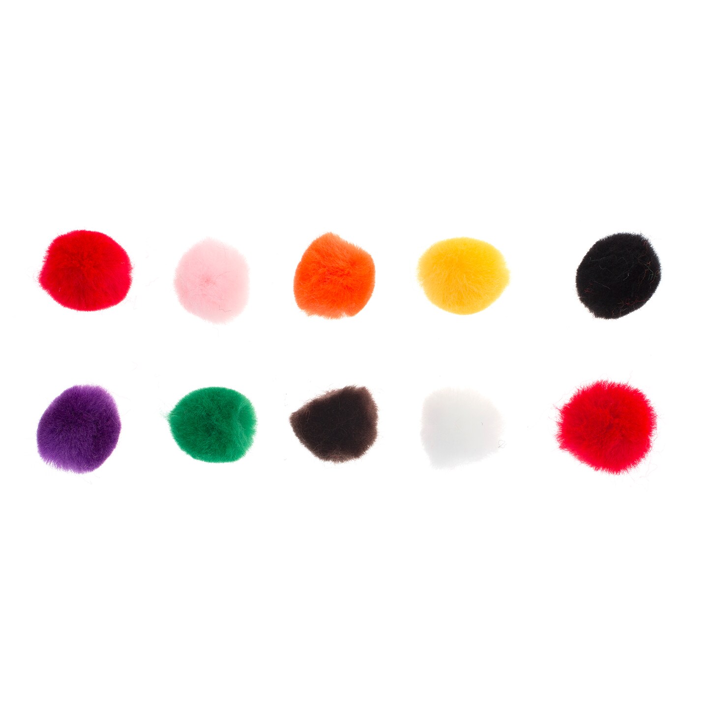 John Bead 0.75&#x22; Pom Poms, 100ct.