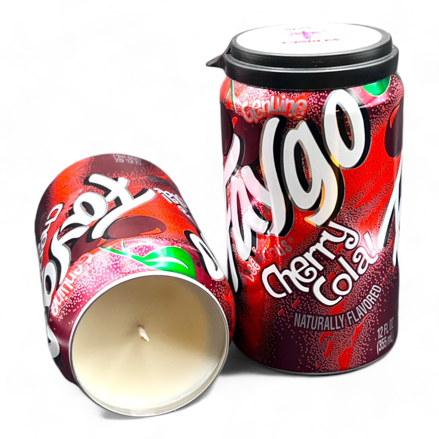 Faygo Cherry Cola Soda Pop Can Candle | Michigan Treasure | Unique Christmas Birthday Gift