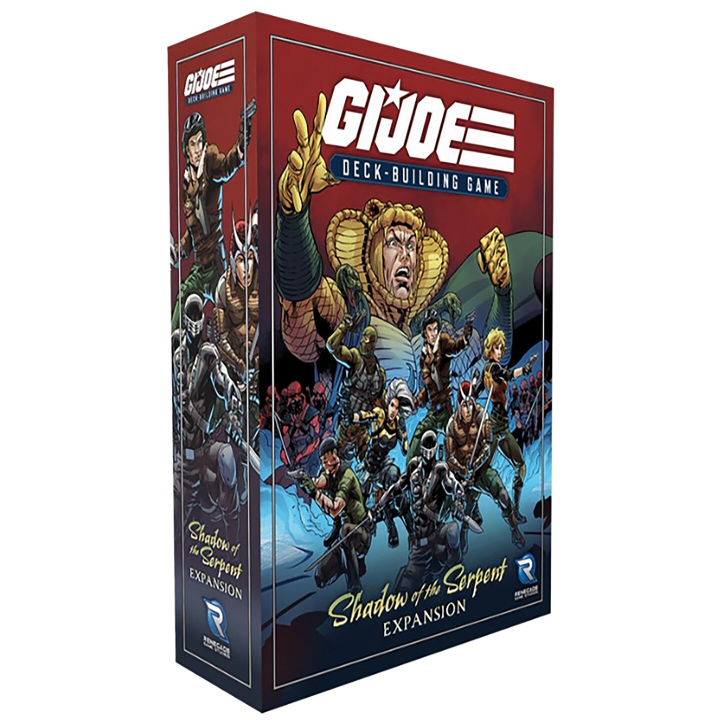 G.I. Joe Deck-Building Game: Shadow of the Serpent Expansion - Ages 13+, 1-4 Players 30-70 Mins, Deck Building Game Expansion