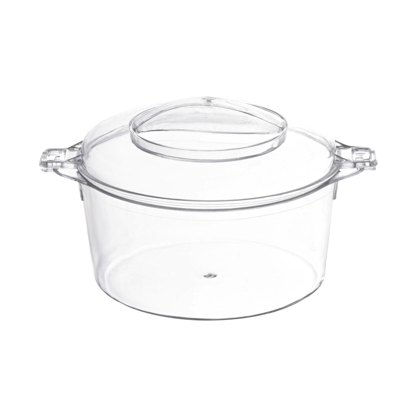 Clear Round Disposable Plastic Mini Dessert Pots - 3.4 oz. (288 Pots)