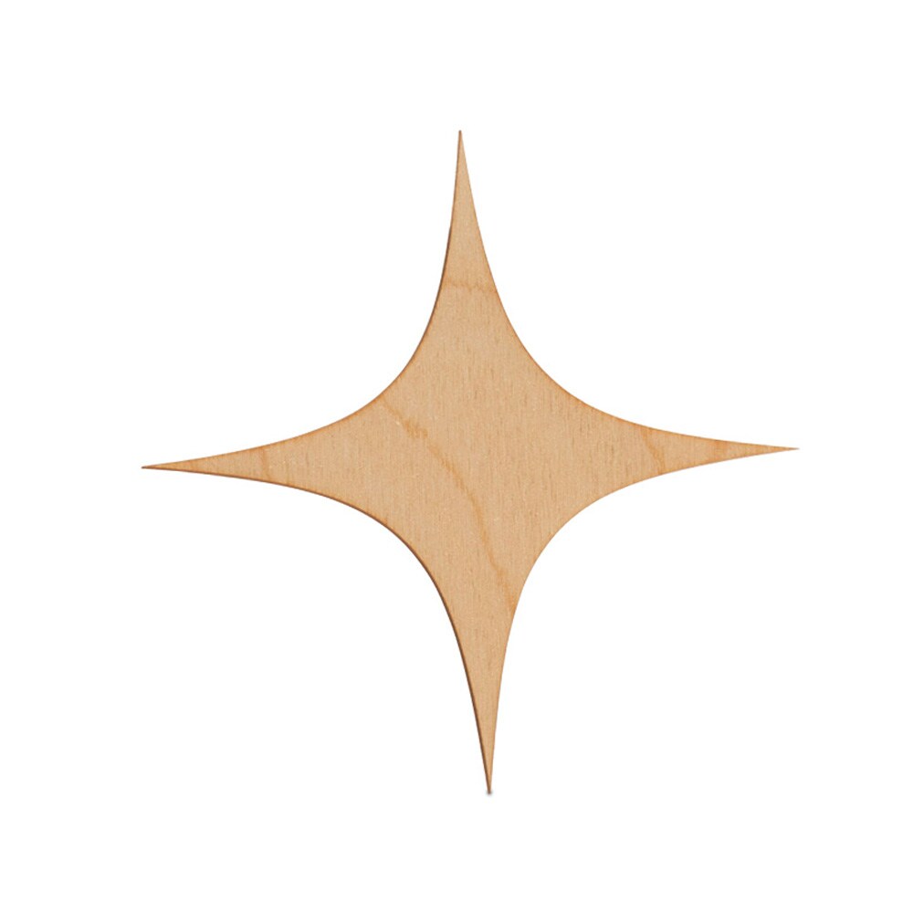 New Years Wood Sparkles Cutout, From 4"- 22" Party Decor | Woodpeckers