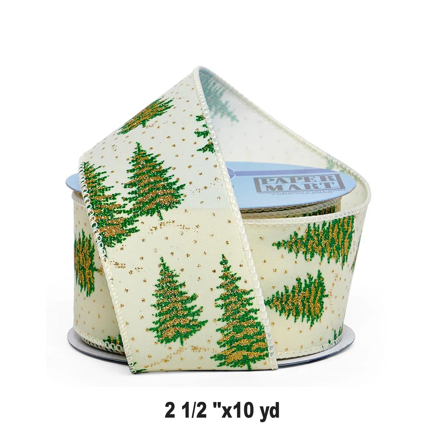 Clearance Classic Christmas Ribbon 2 1/2&#x22; x 10 yd 1 / ROLL