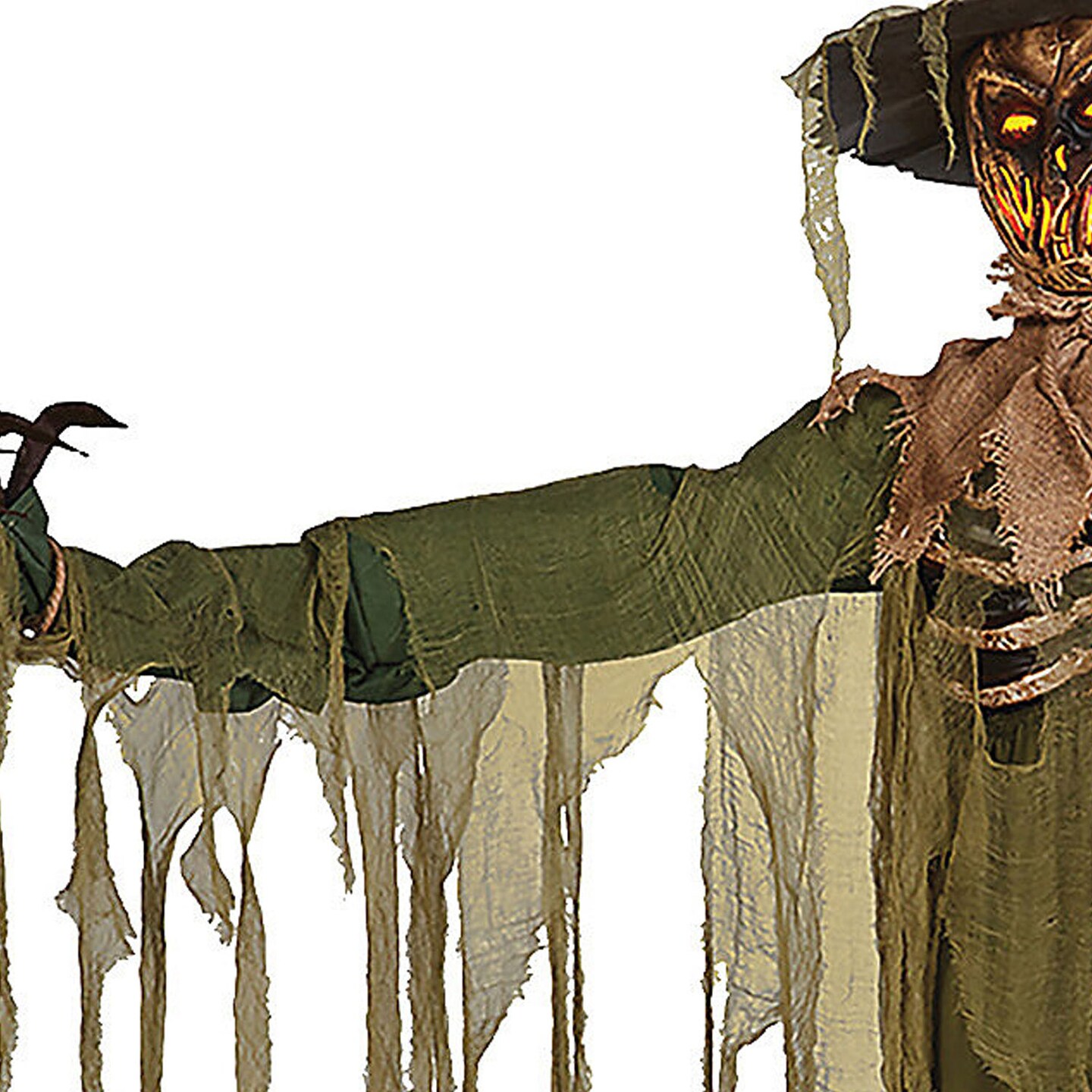 6 Ft. Animated Inferno Scarecrow Decoration
