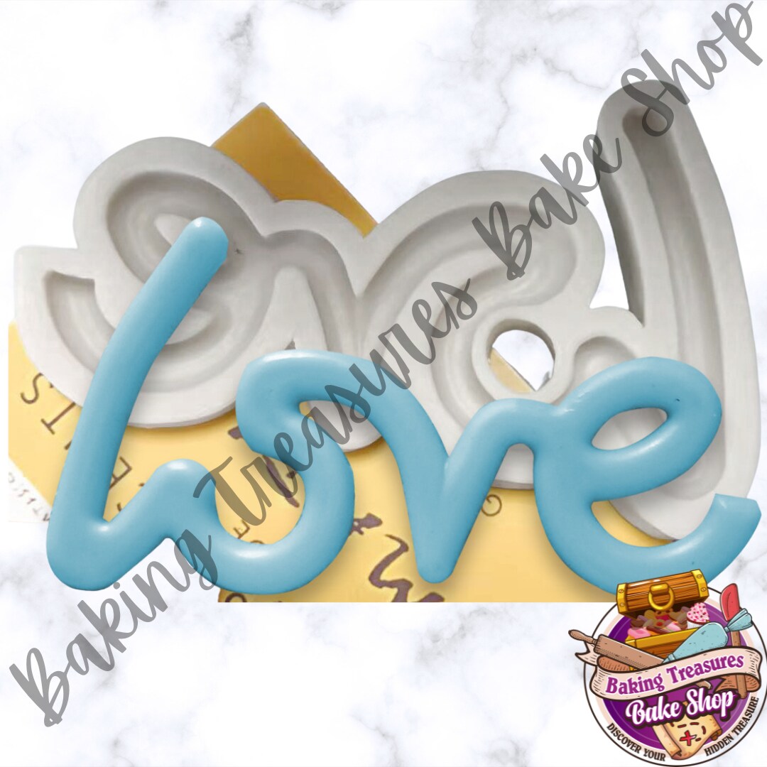 Love Silicone Mold # 2