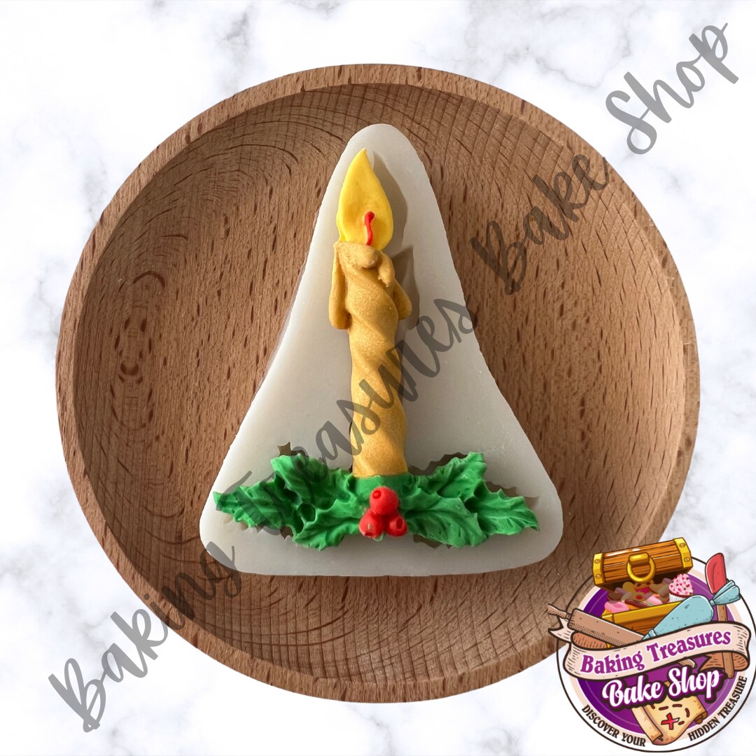 Holiday Candle Silicone Mold