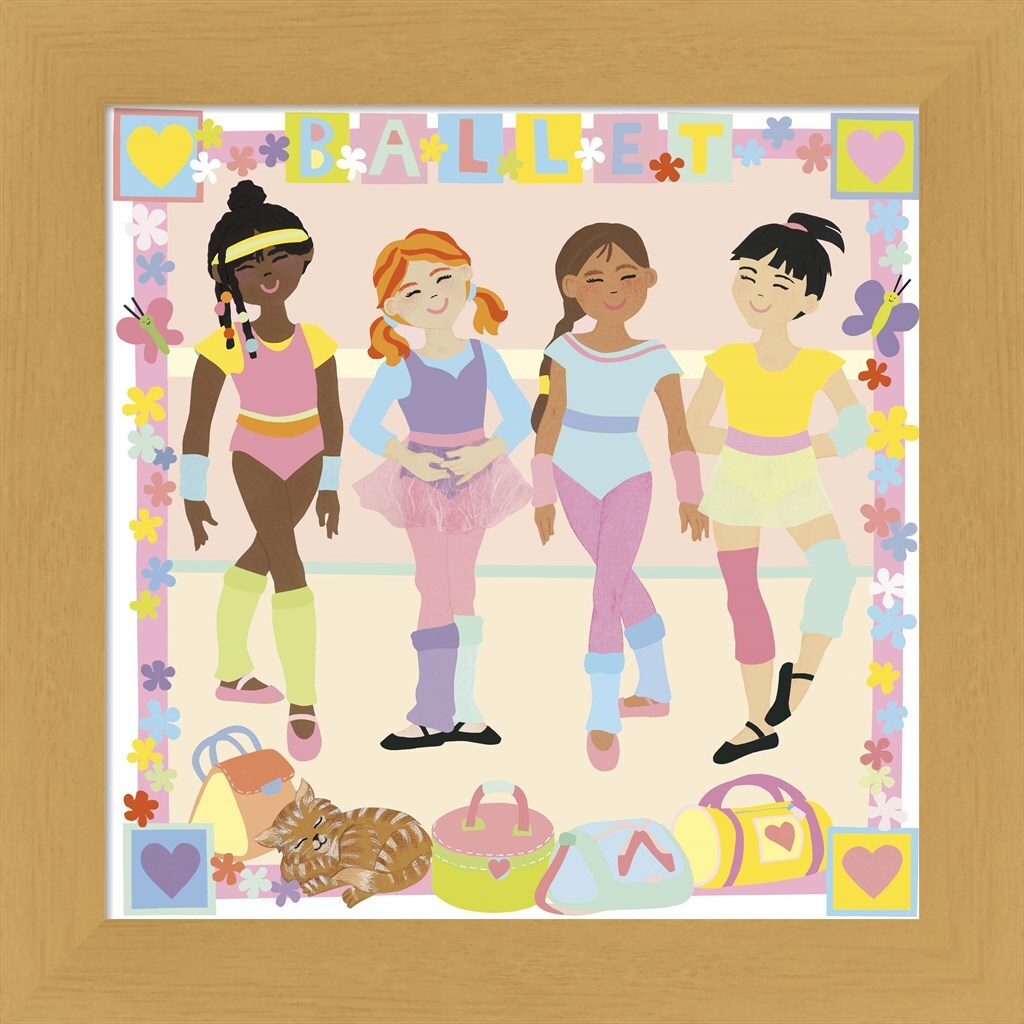 Ballet by Cheryl Piperberg 13&#x22; x 13&#x22; Framed Wall Art