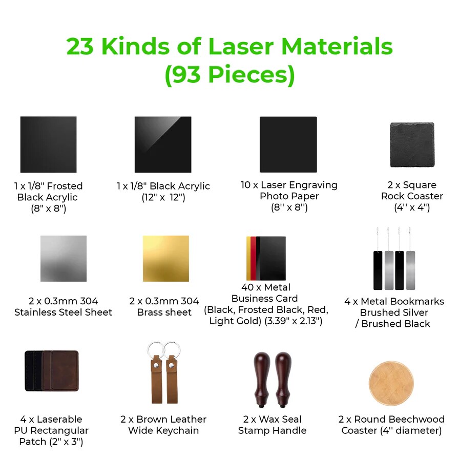 F1 Ultra Laser Material Kit