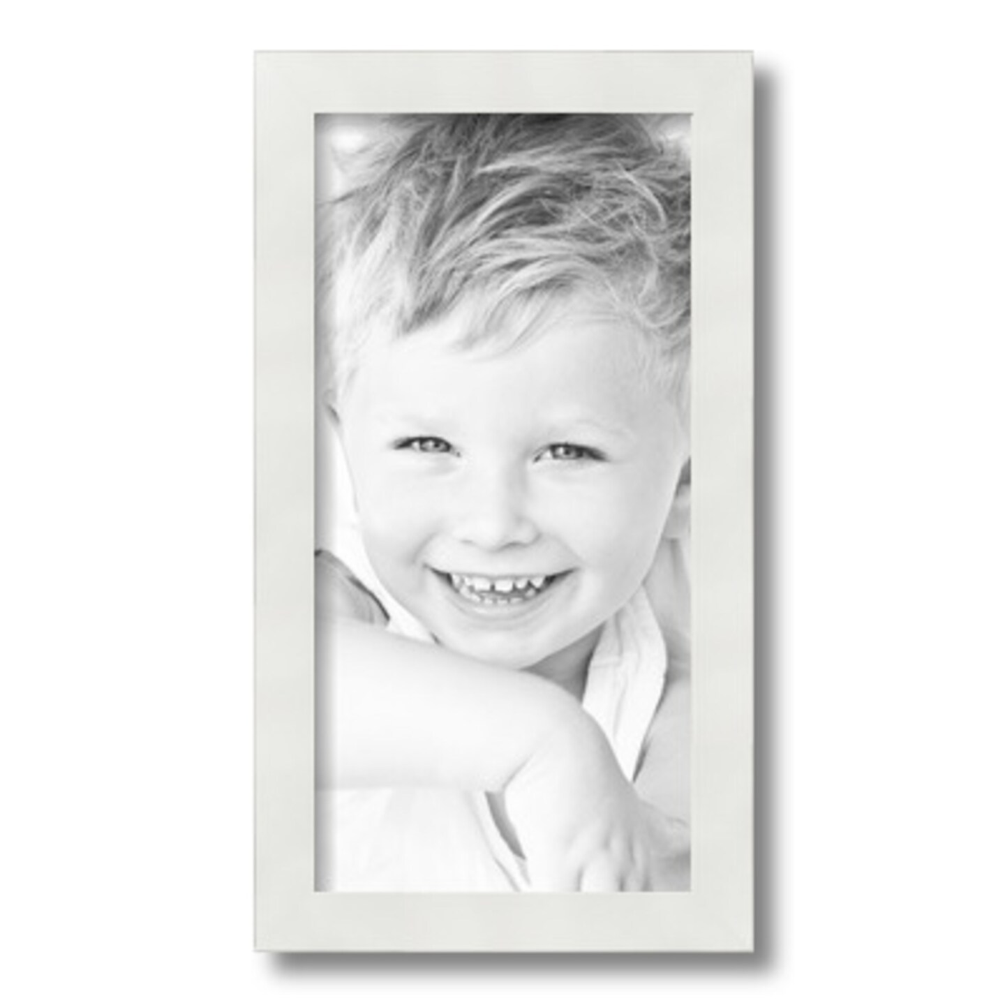 ArtToFrames 8x16 Inch Picture Frame, This 1.25 Inch Custom MDF Poster Frame is Available in Multiple Colors, Great for Your Art or Photos - Comes with Regular Glass and Corrugated Backing (A96EE)