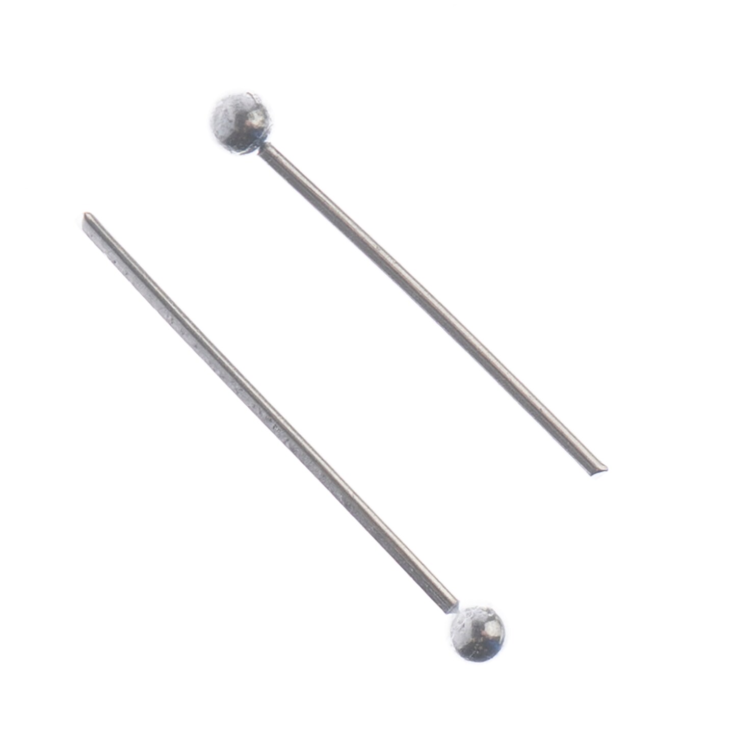 John Bead Stainless Steel Silver Ball Head Pins