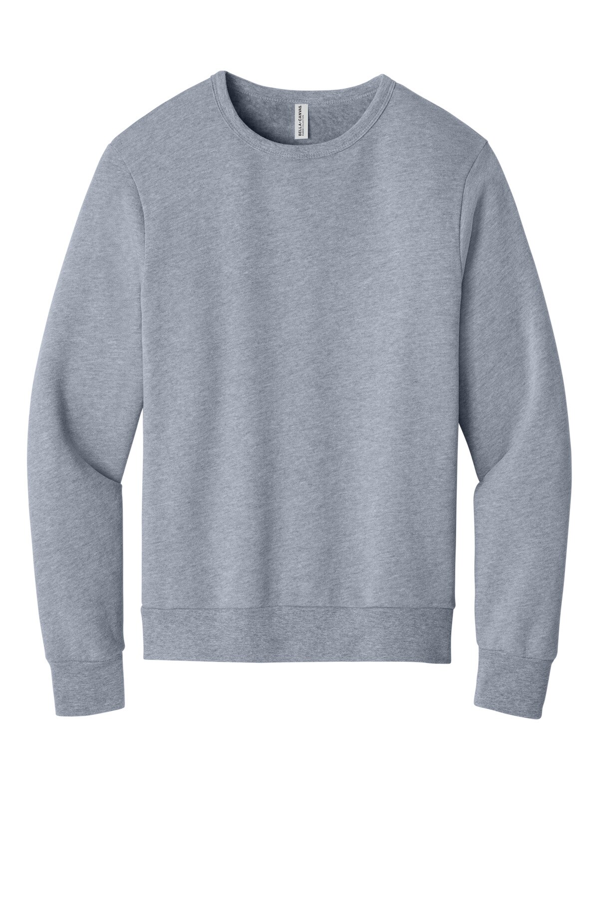 BELLA+CANVAS® Unisex Sponge Fleece Classic Crewneck Long Sleeve Sweatshirt