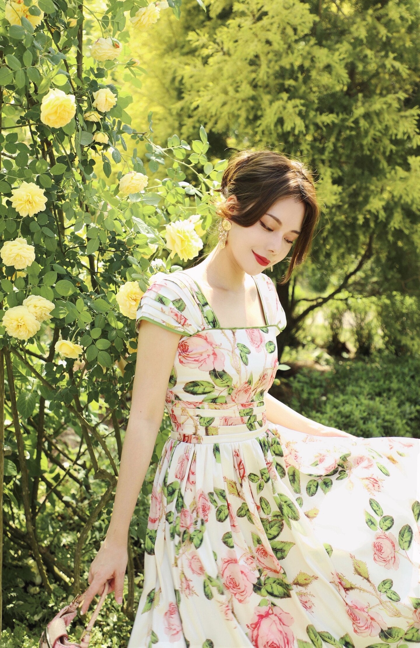 ⭐︎希少⭐︎CARAMEL VINTAGEFLORAL PRINT DRESS 8A ⭐︎希少⭐︎CARAMEL VINTAGEFLORAL PRINT DRESS 8A