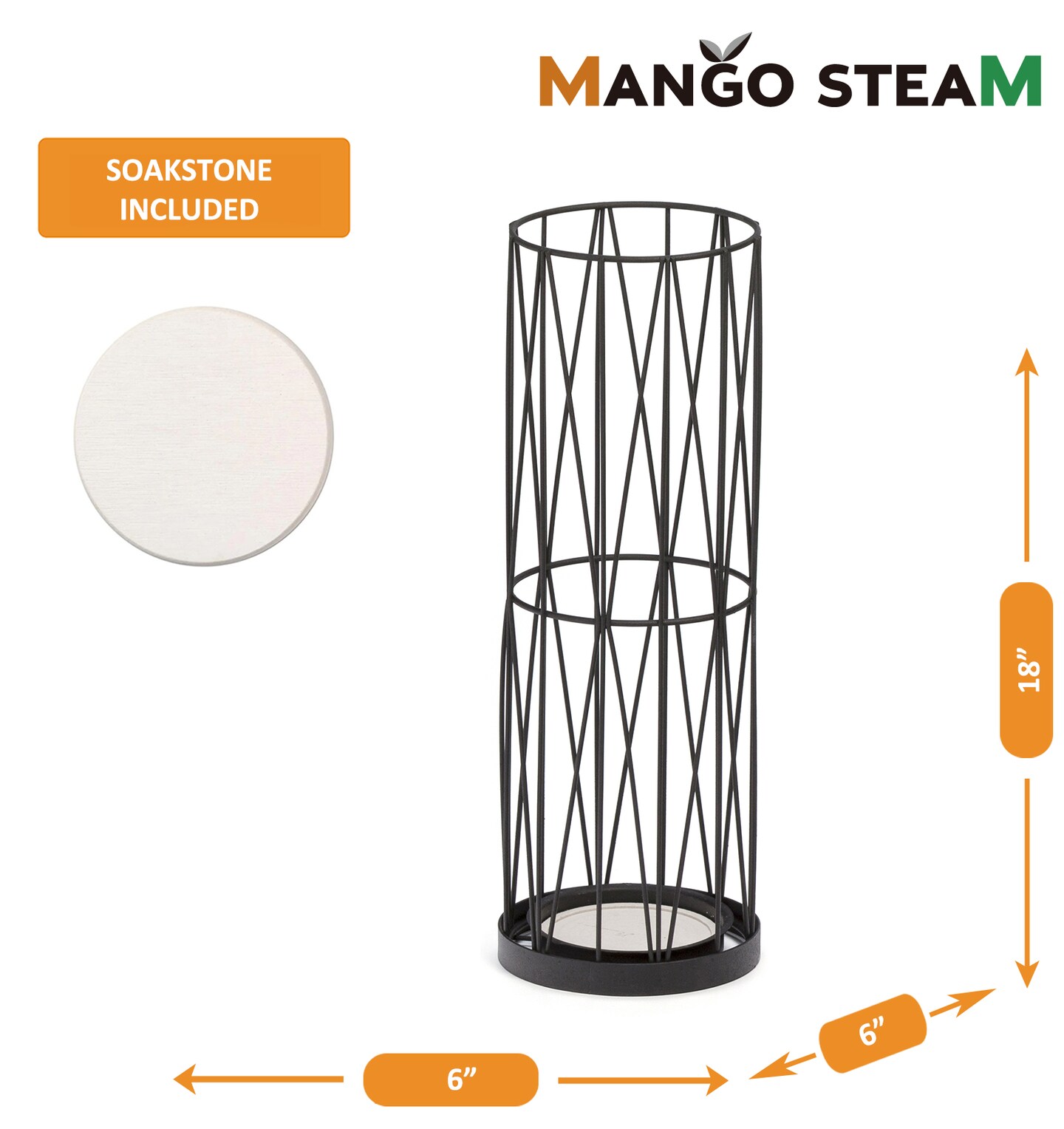 Mango Steam Pluvian Soakstone Umbrella Holder