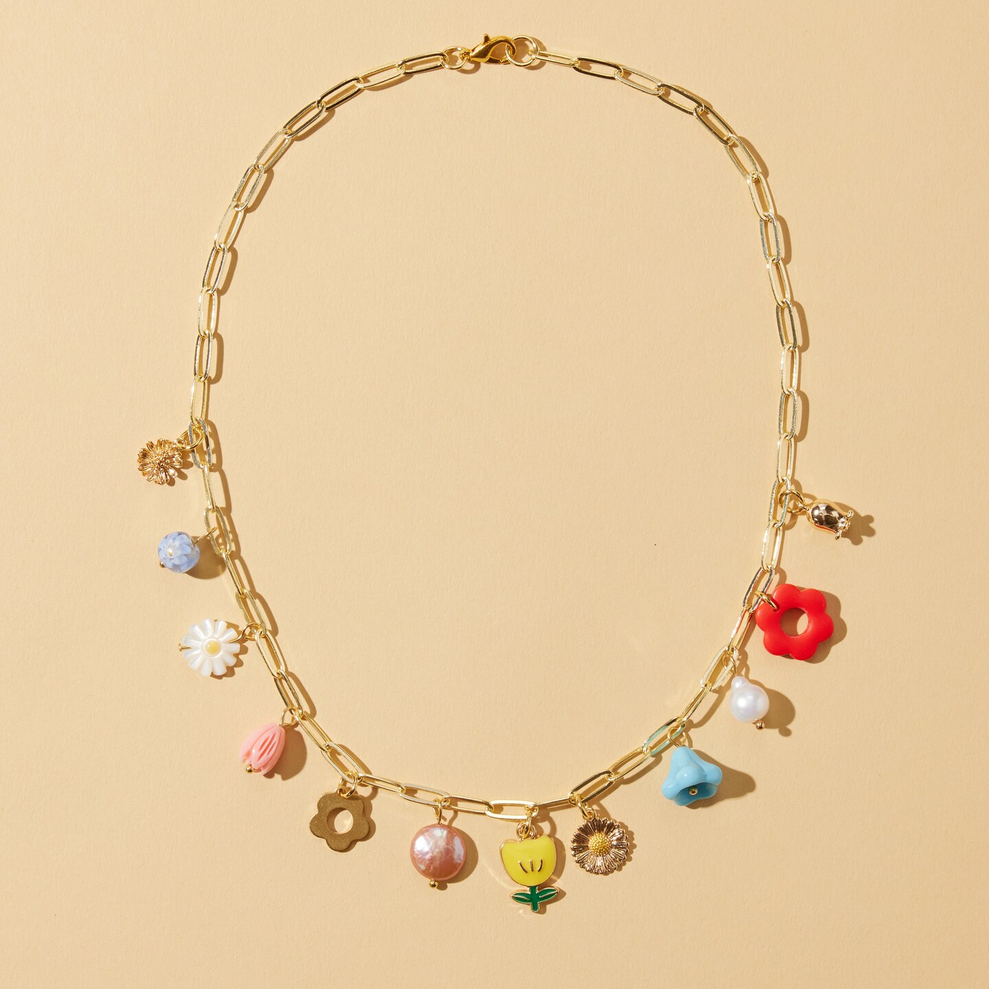 In Bloom Charm Necklace 401792176007495680