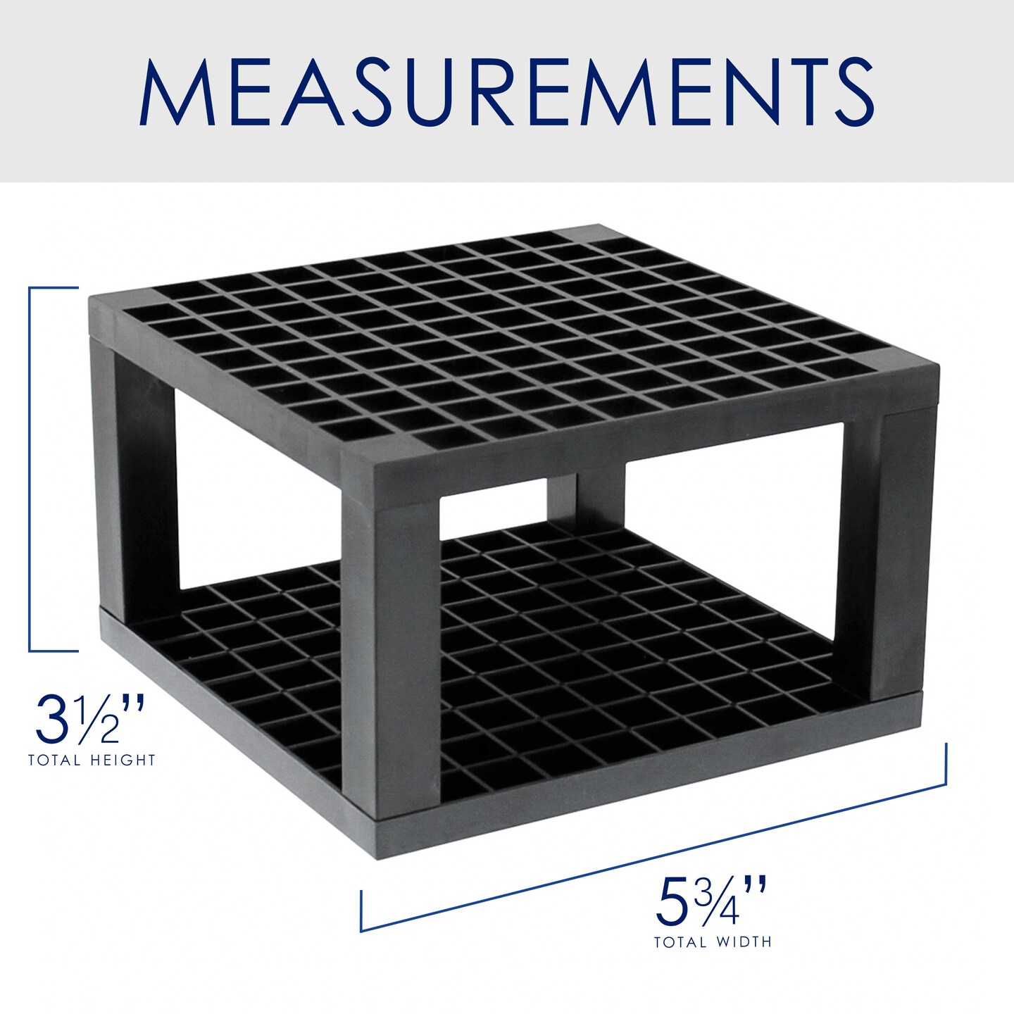 96 Hole Plastic Pencil &#x26; Brush Holder - Desk Stand Organizer Holder for Pens, Paint Brushes, Colored Pencils, Markers