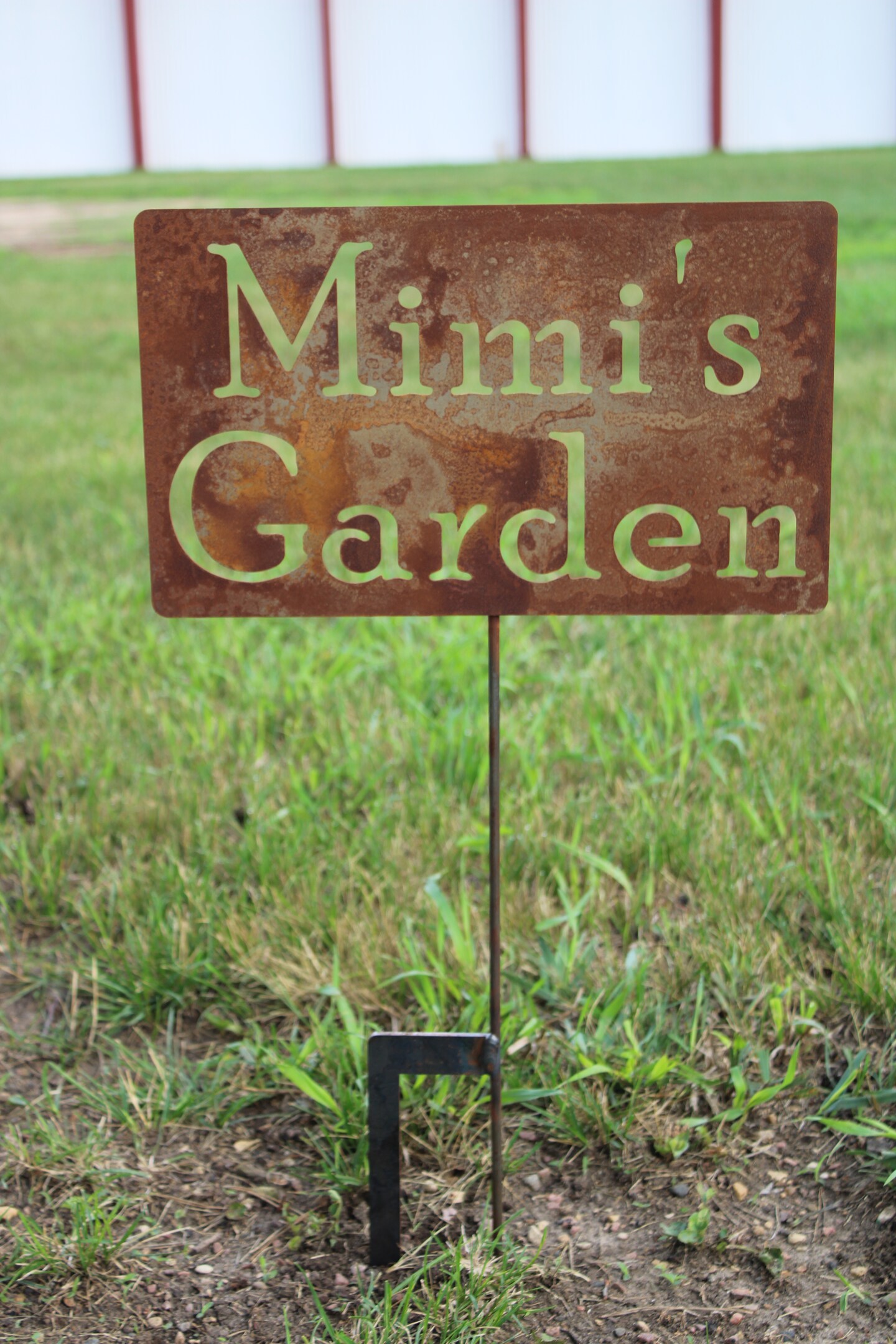 Mimi's Garden Metal Garden Stake Marker 20 to 48 Inches Tall ...