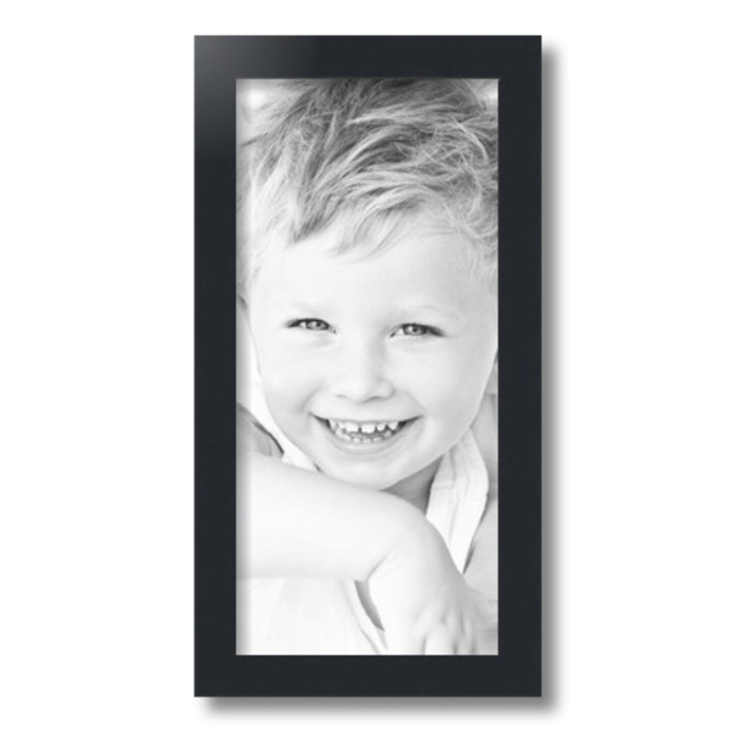 ArtToFrames 8x17 Inch Picture Frame, This 1.25 Inch Custom MDF Poster Frame is Available in Multiple Colors, Great for Your Art or Photos - Comes with Regular Glass and Corrugated Backing (A96EF)