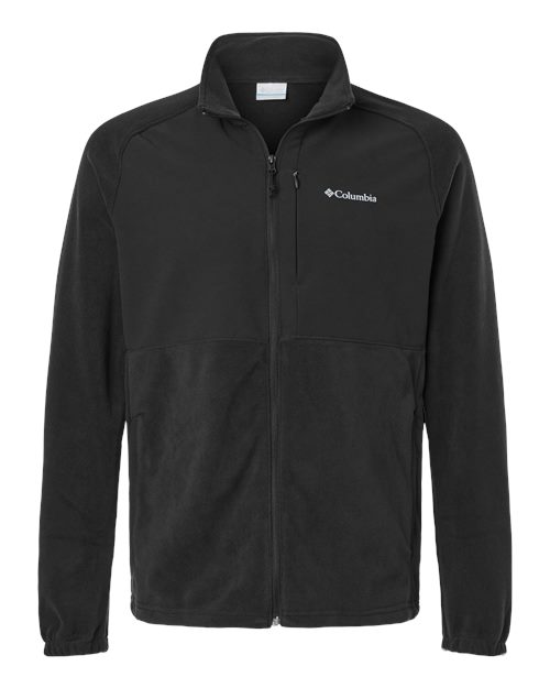 Columbia® Men Sage Peak Fleece Full Zip Jacket with Anti Pill Fabric and Adjustable Hem