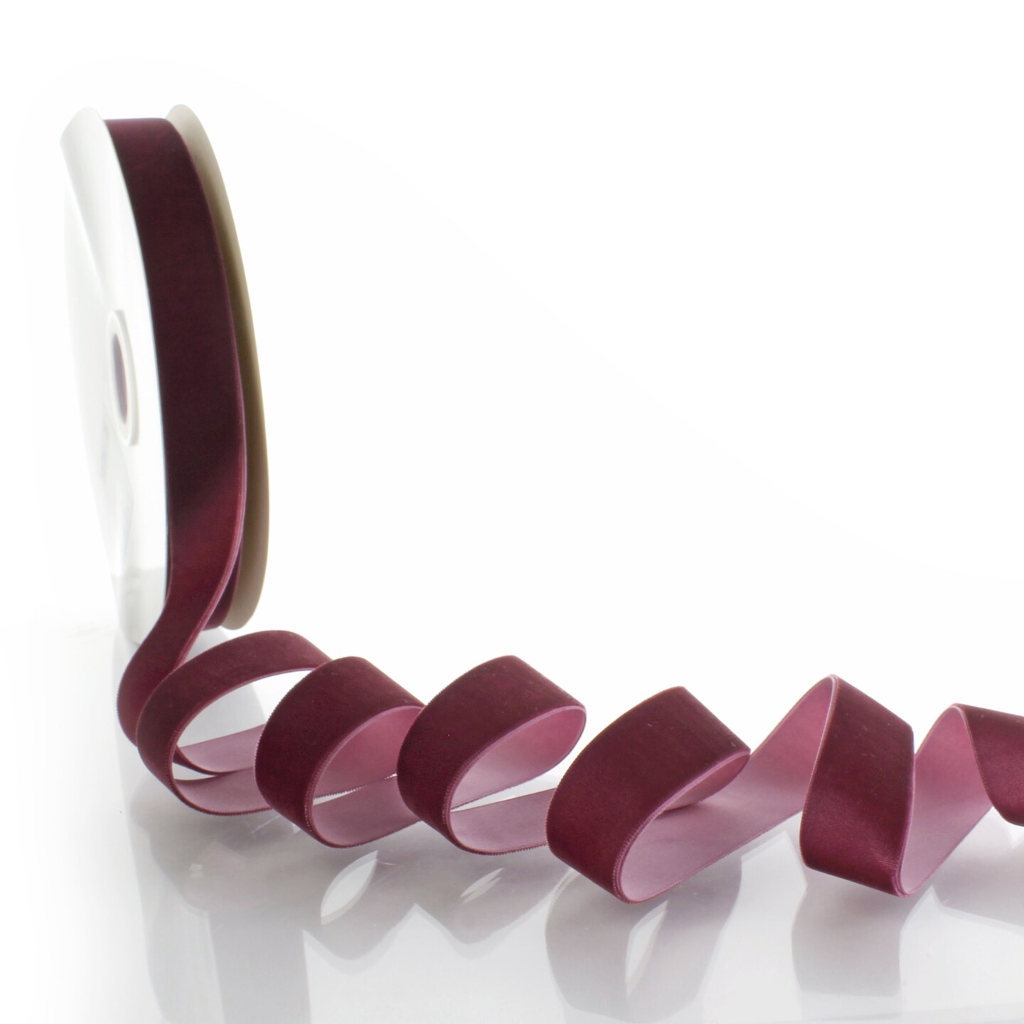 1&#x22; Velvet Ribbon (5yd &#x26; 25yd Spool Lengths)