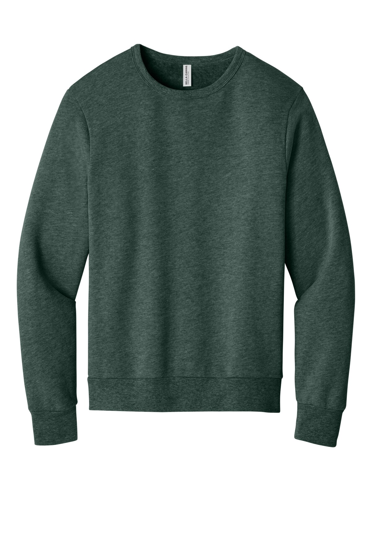 BELLA+CANVAS® Unisex Sponge Fleece Classic Crewneck Long Sleeve Sweatshirt