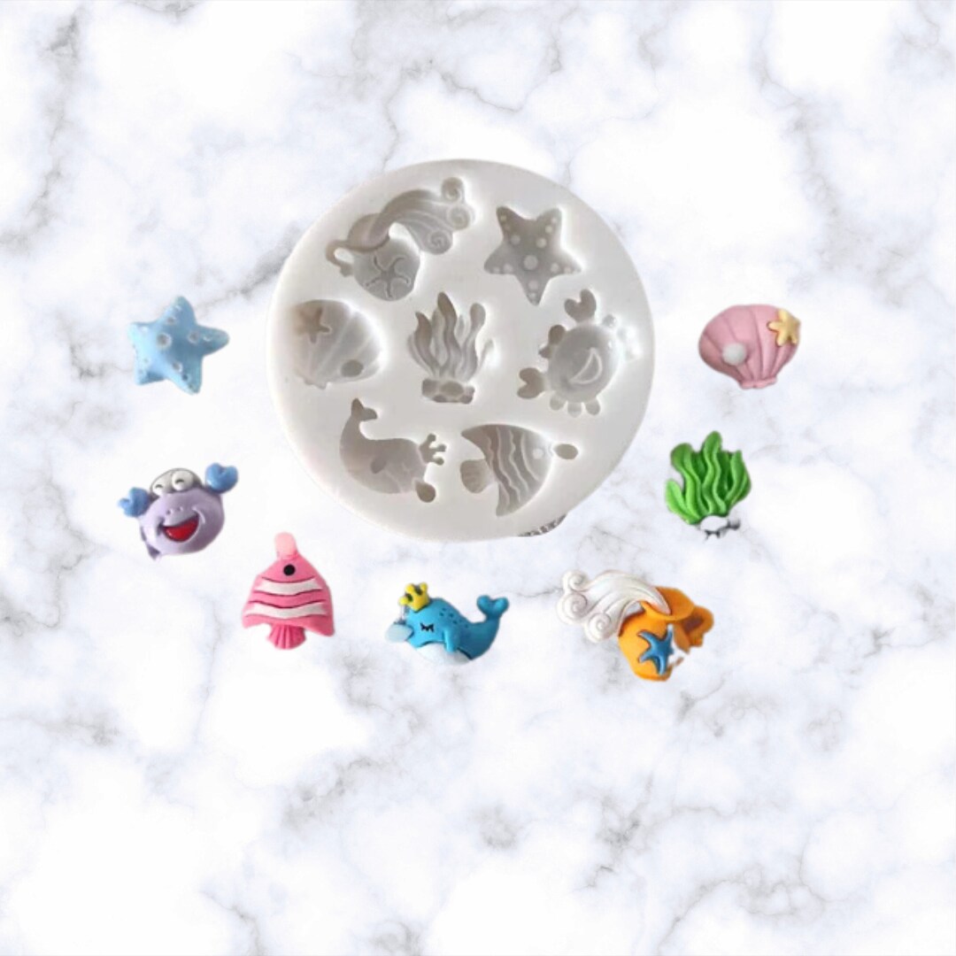 Ocean Life Silicone Mold #3