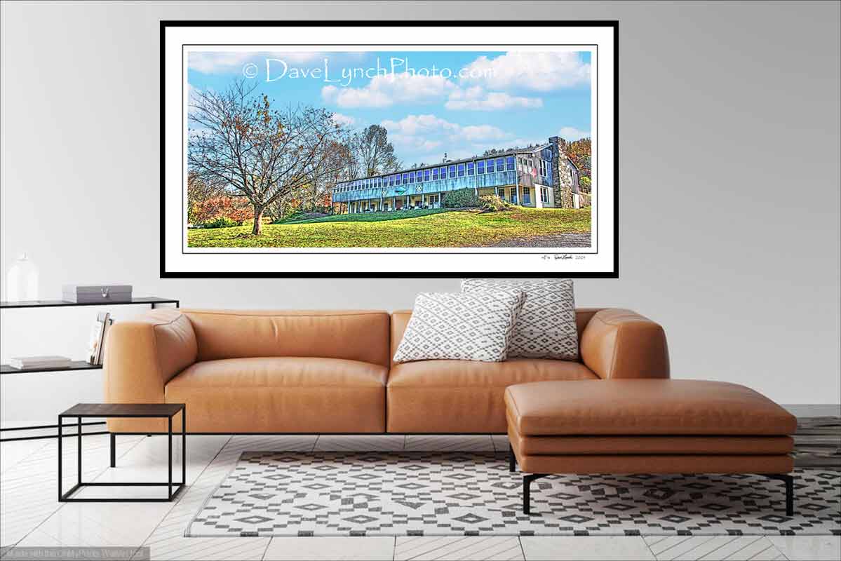 Syria VA Virginia GRAVES MOUNTAIN LODGE Panoramic Gifts Wall Map Image Skyline Framed Canvas Art Photography Print by Dave Lynch - image9