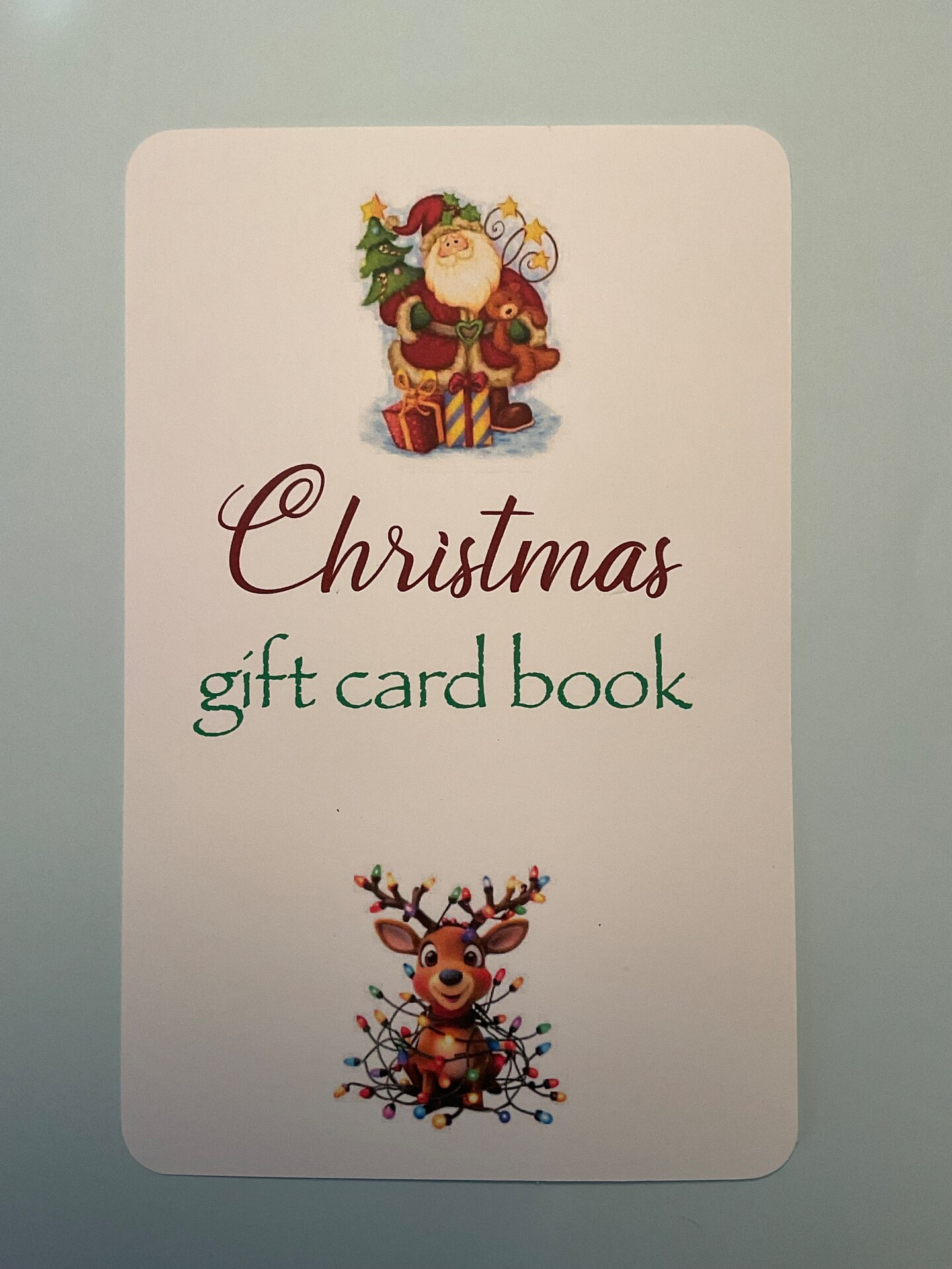 Christmas Gift Card Book | MakerPlace by Michaels