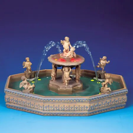 Lemax Lighted Fountain