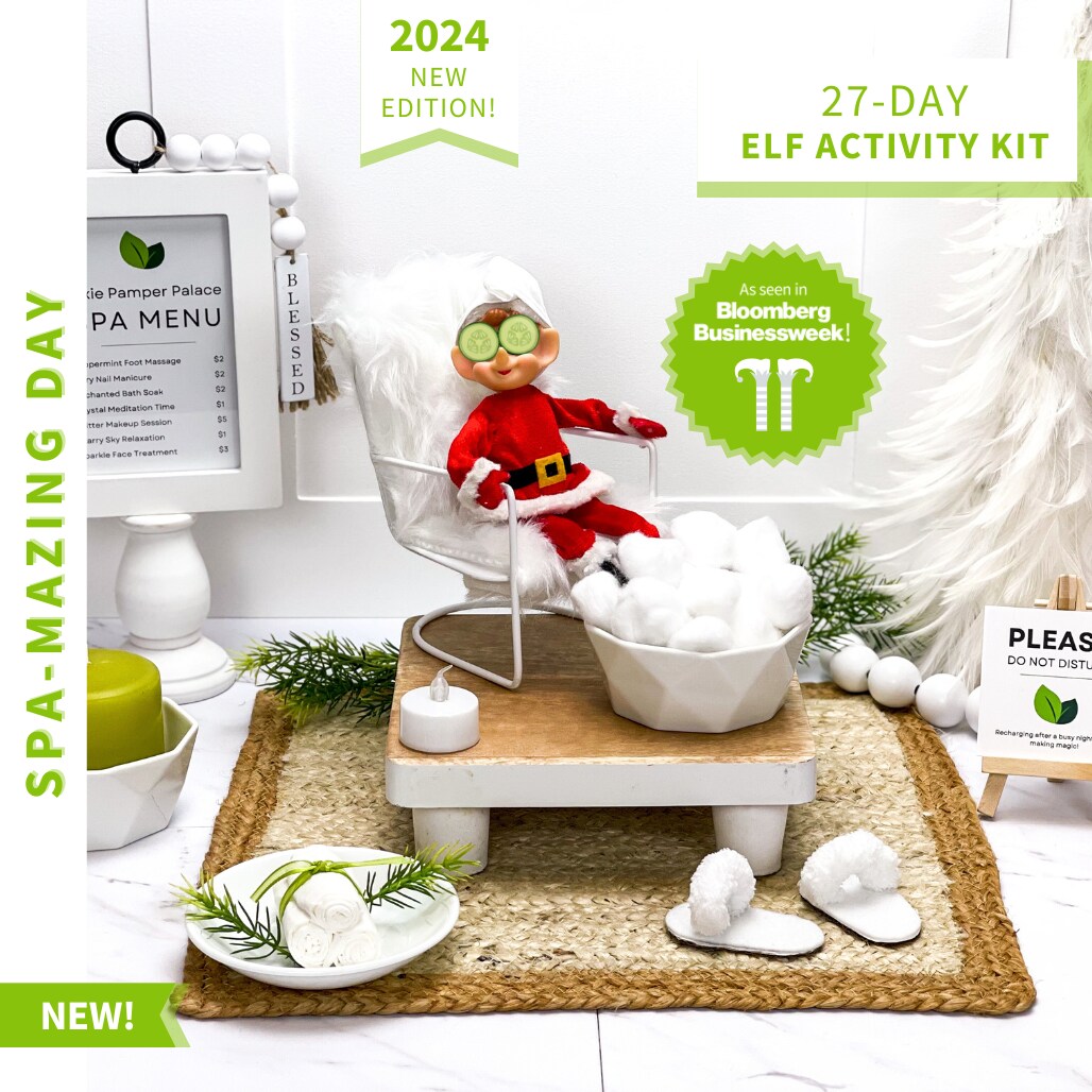 26 Days outlet of Elf Antics & Mischief - 2022 - All Inclusive Christmas Activities Kit (aka Parents' December Survival Kit!)