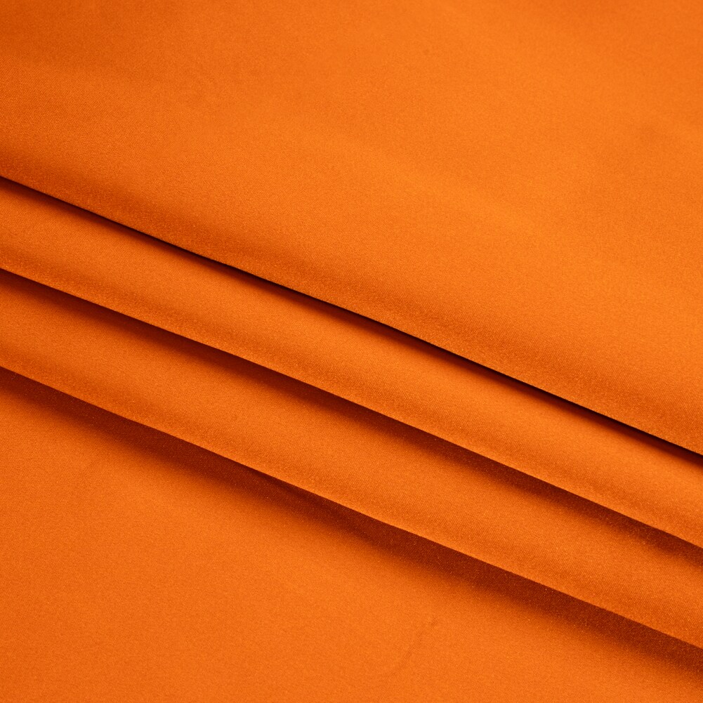 1 Yard Silk Duchesse Satin - Burnt Orange - Premium Collection 59’’ Width