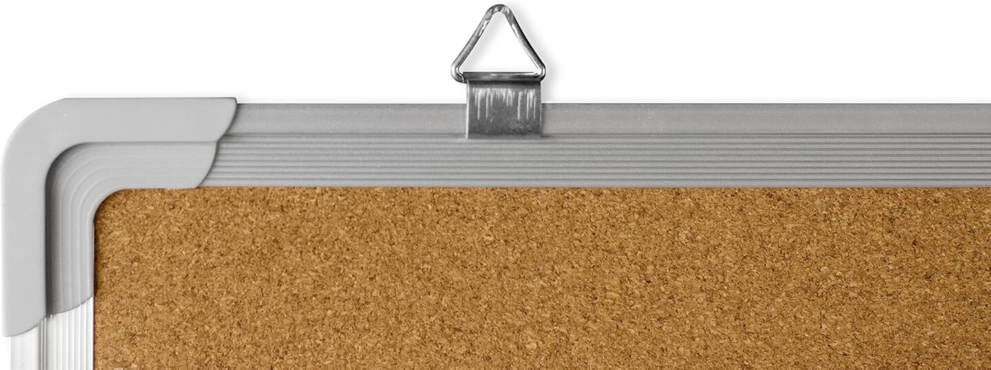 Cork Board Set - Bulletin Corkboard 24 x 24 inch(Cork 24x24&#x22;)