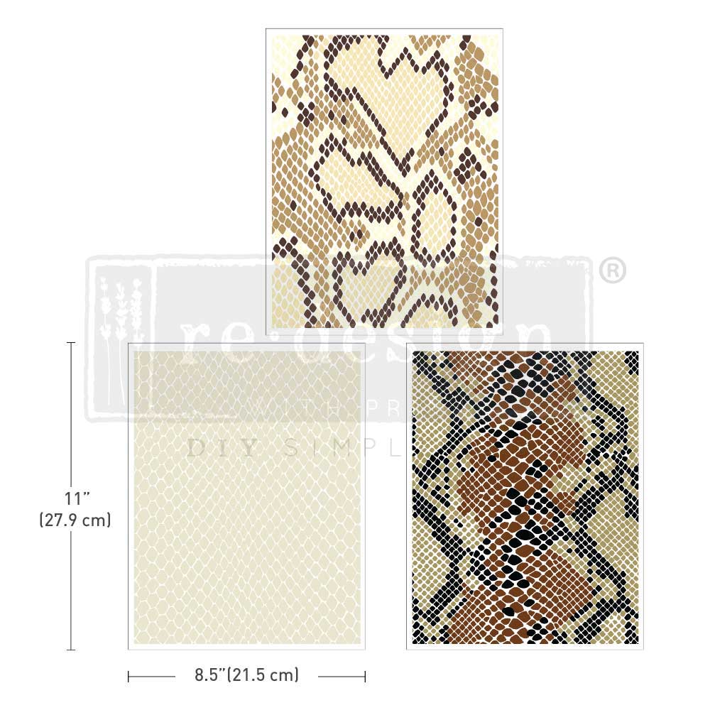 Middy Transfers&#xAE; - Wild Textures - 3 sheets, 8.5&#x22;x11&#x22;