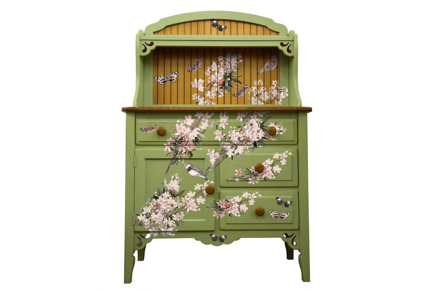 Decor Transfers® - Blossom Botanica - Total Sheet Size 24Inx35In, Cut Into 3 Sheets